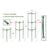 104 Pcs Garden Plant Support Stakes