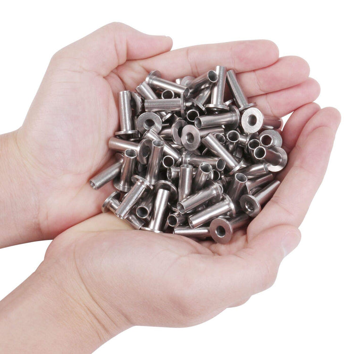 thumbnail image 2 of T316 Stainless Steel Protective Sleeve For 1/8" & 3/16" Cable Railing, 250mm Length 2 of 4