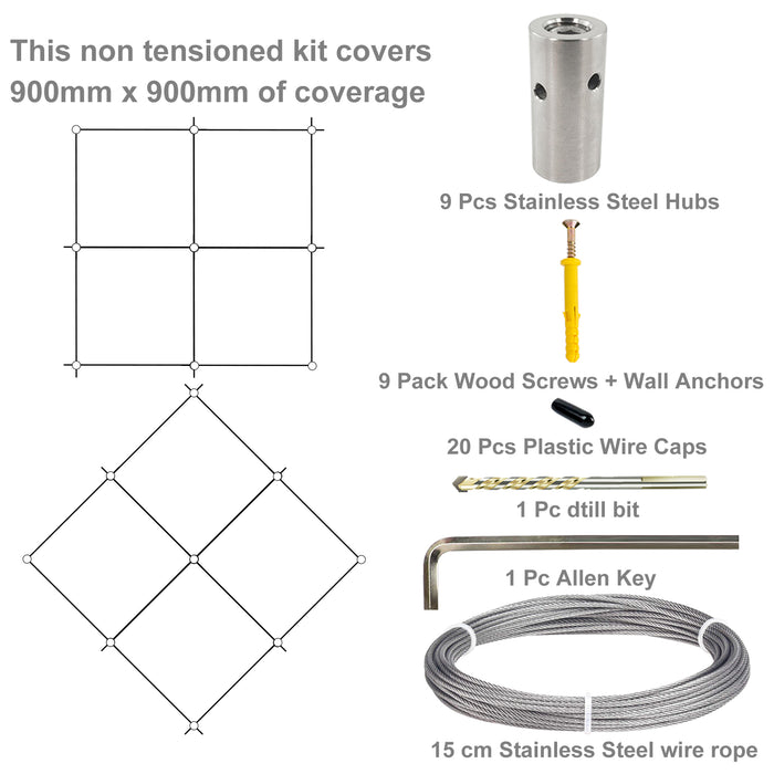 trellis kit for climbing plants Wire Trellis Kits for Climbing Plants, Vines and Green Wall — Blikahome